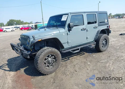 2015 Jeep Wrangler Unlimited Rubicon из США, поврежденный, VIN 1C4BJWFG3FL605313